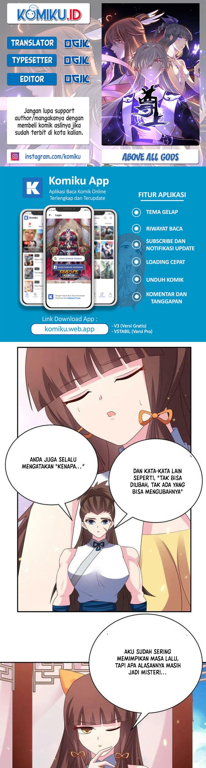 Baca Komik Above All Gods Chapter 351.5 Gambar 1
