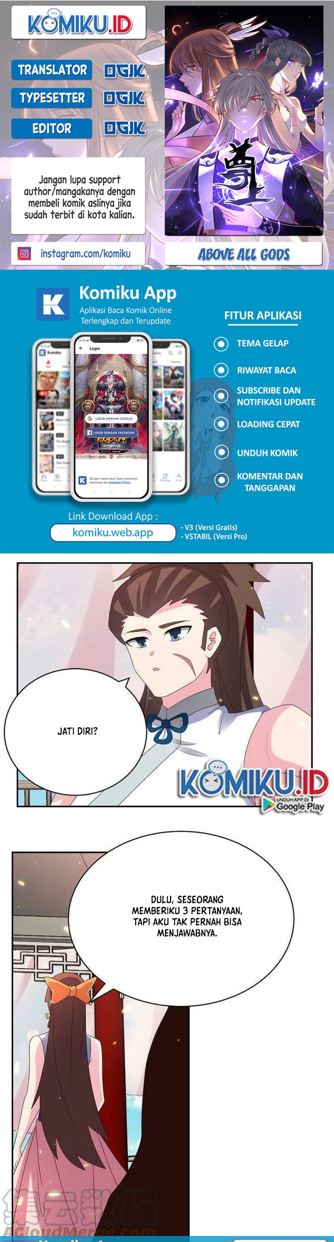 Baca Komik Above All Gods Chapter 352 Gambar 1