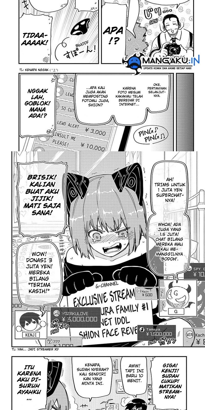 Mission: Yozakura Family Chapter 170 Gambar 6