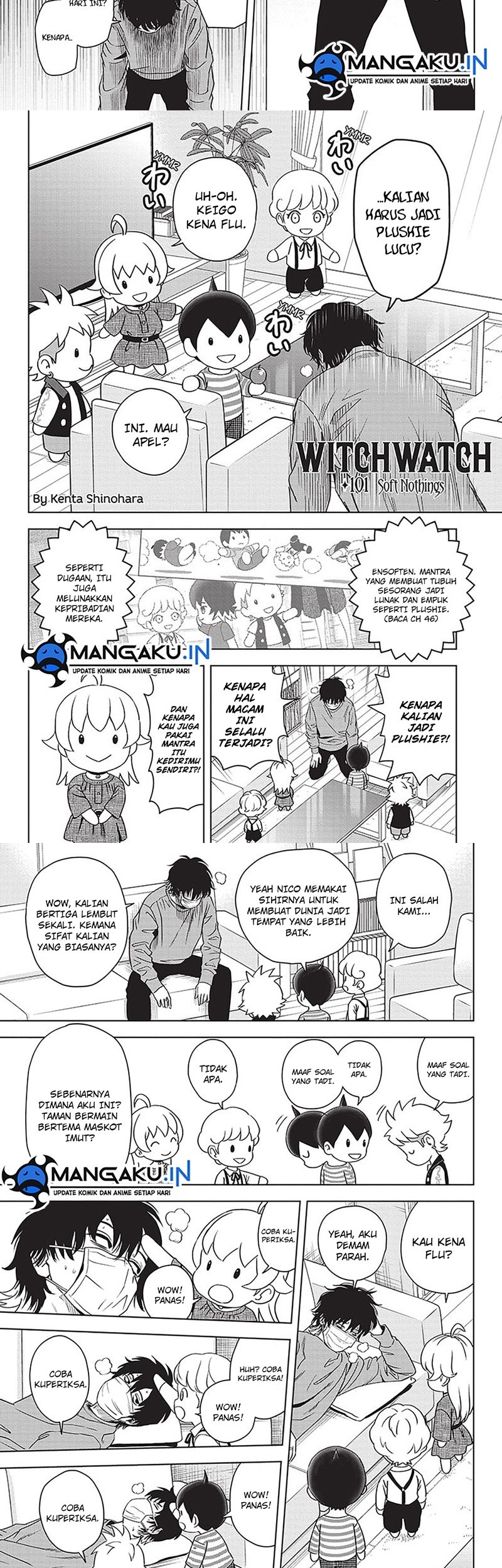 Witch Watch Chapter 101 Gambar 3