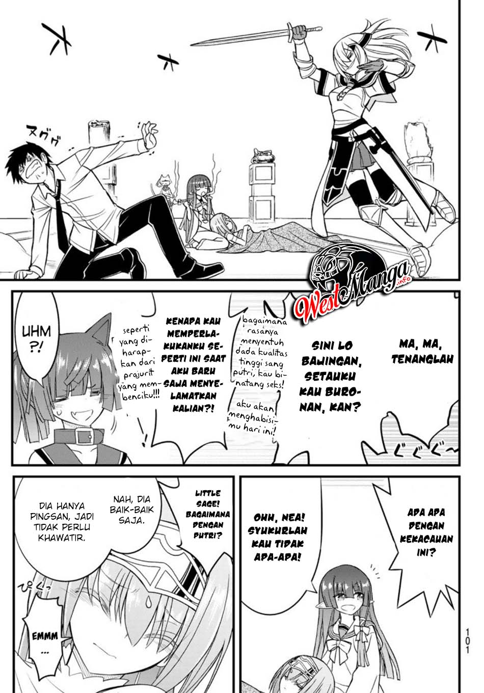 Soukyuu no Shihai-sha ~ Isekai Oppai Musouden Chapter 04 Gambar 34