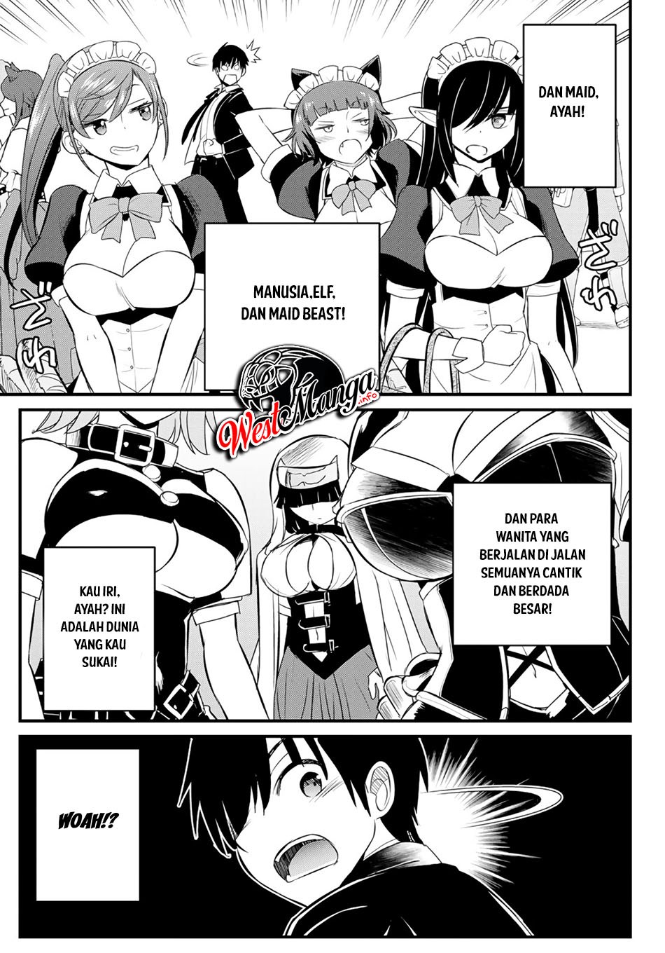 Soukyuu no Shihai-sha ~ Isekai Oppai Musouden Chapter 01 Gambar 19