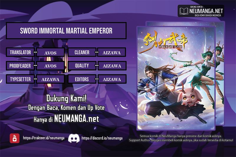 Baca Komik Sword Immortal Martial Emperor Chapter 24 Gambar 1