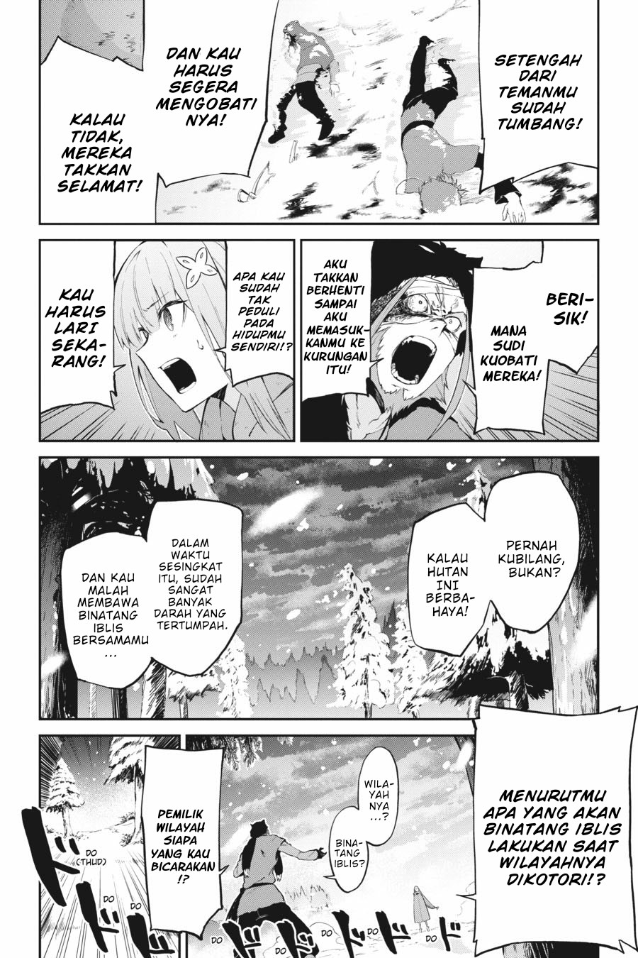 Re:Zero Kara Hajimeru Isekai Seikatsu – Hyouketsu no Kizuna Chapter 04 Gambar 35