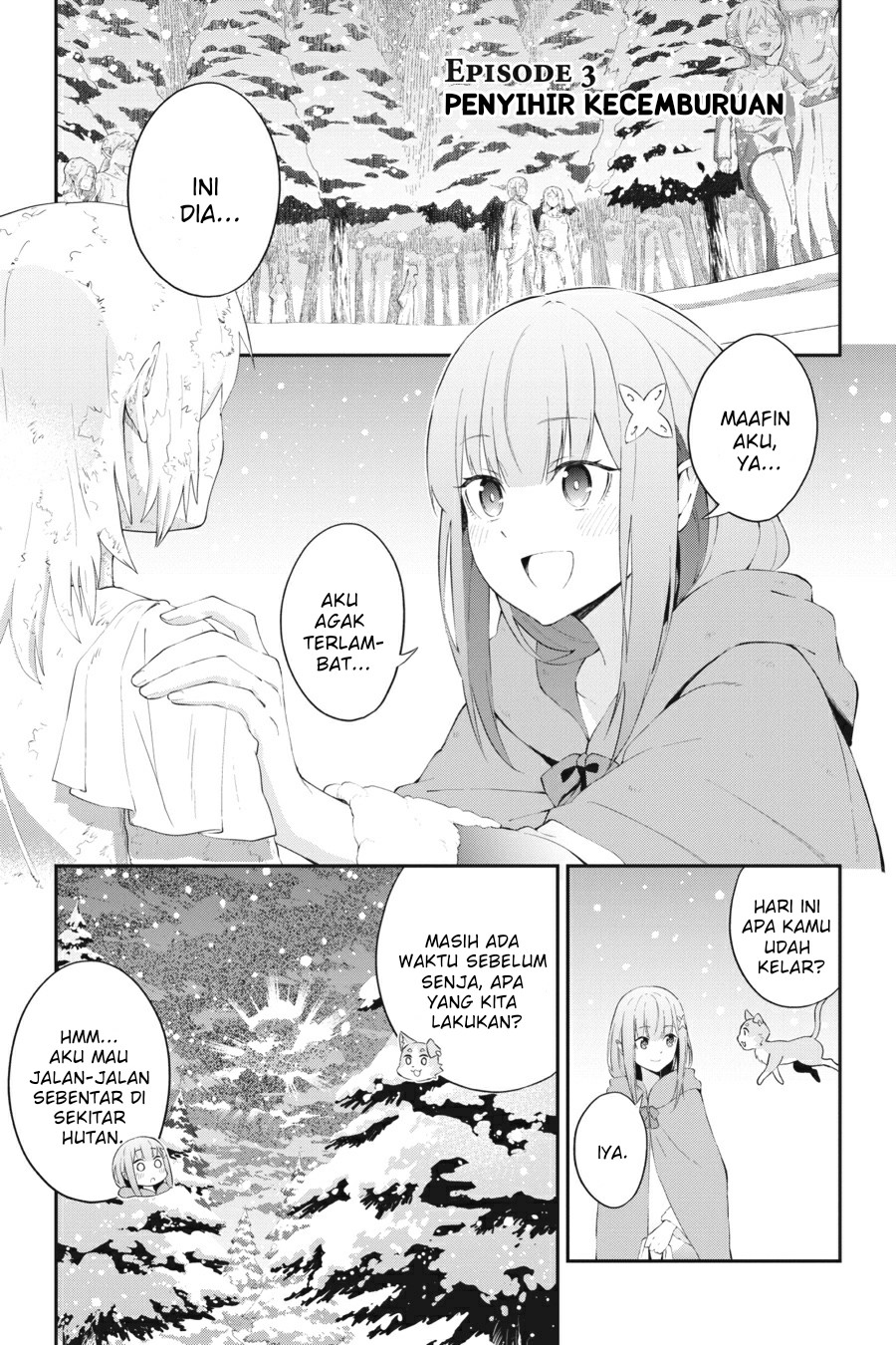 Baca Komik Re:Zero Kara Hajimeru Isekai Seikatsu – Hyouketsu no Kizuna Chapter 03 Gambar 1