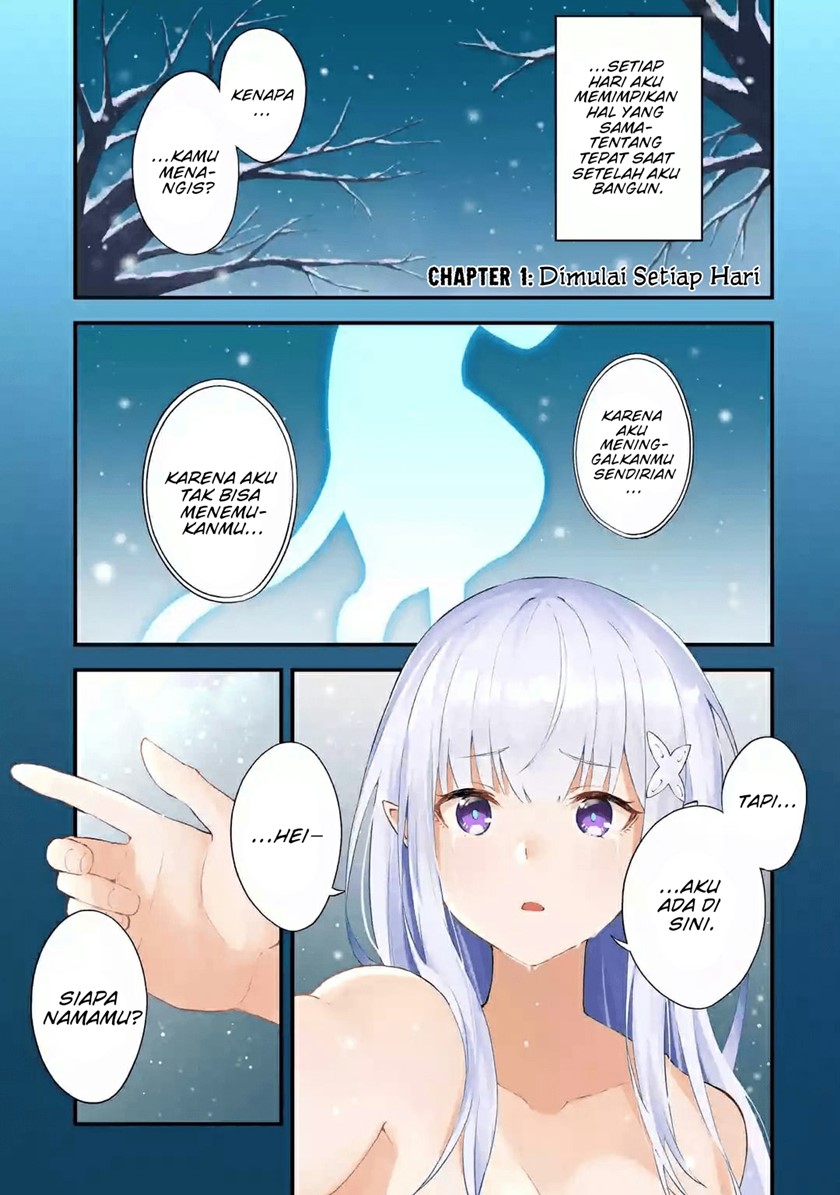 Baca Komik Re:Zero Kara Hajimeru Isekai Seikatsu – Hyouketsu no Kizuna Chapter 01 Gambar 1