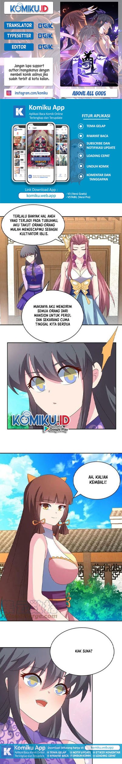 Baca Komik Above All Gods Chapter 354 Gambar 1