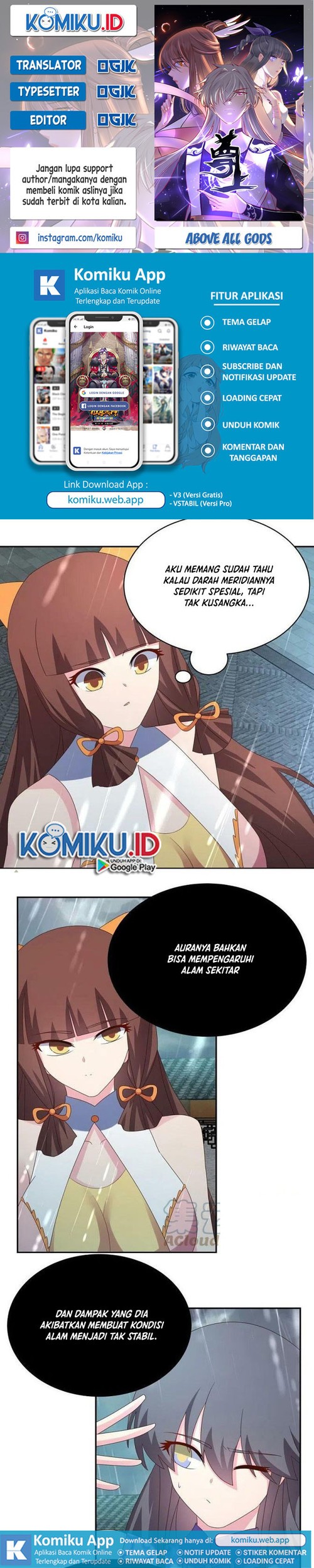 Baca Komik Above All Gods Chapter 354.5 Gambar 1