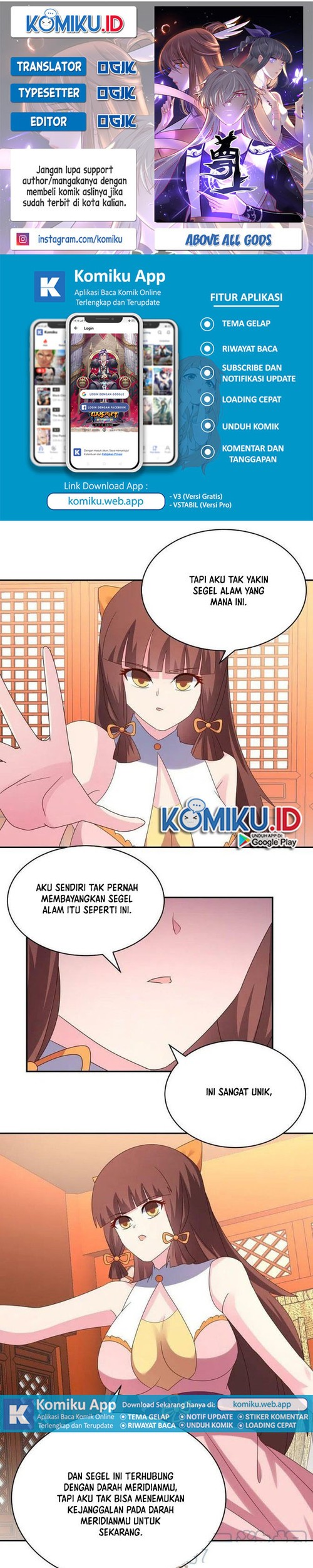 Baca Komik Above All Gods Chapter 355 Gambar 1