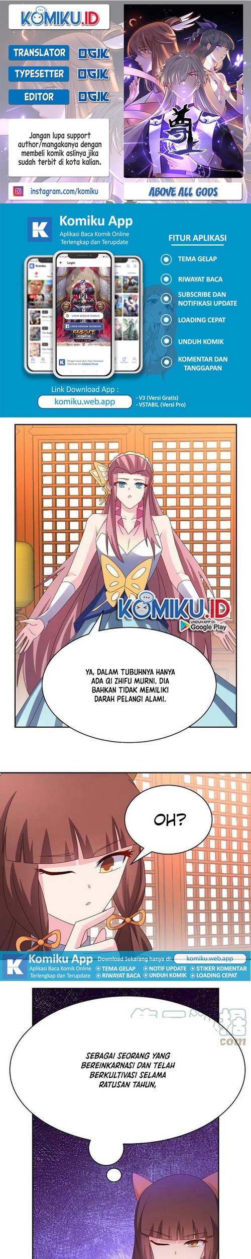 Baca Komik Above All Gods Chapter 356 Gambar 1