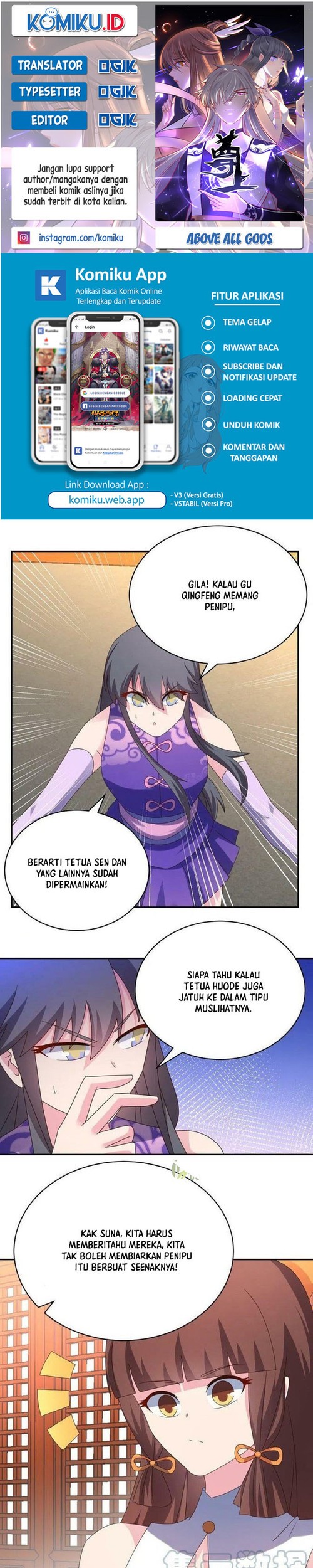 Baca Komik Above All Gods Chapter 357.5 Gambar 1