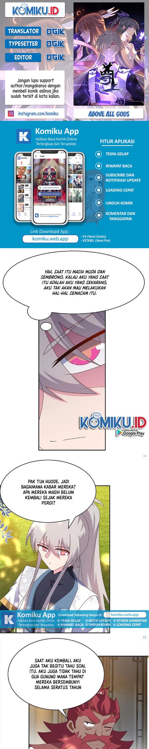 Baca Komik Above All Gods Chapter 358.5 Gambar 1