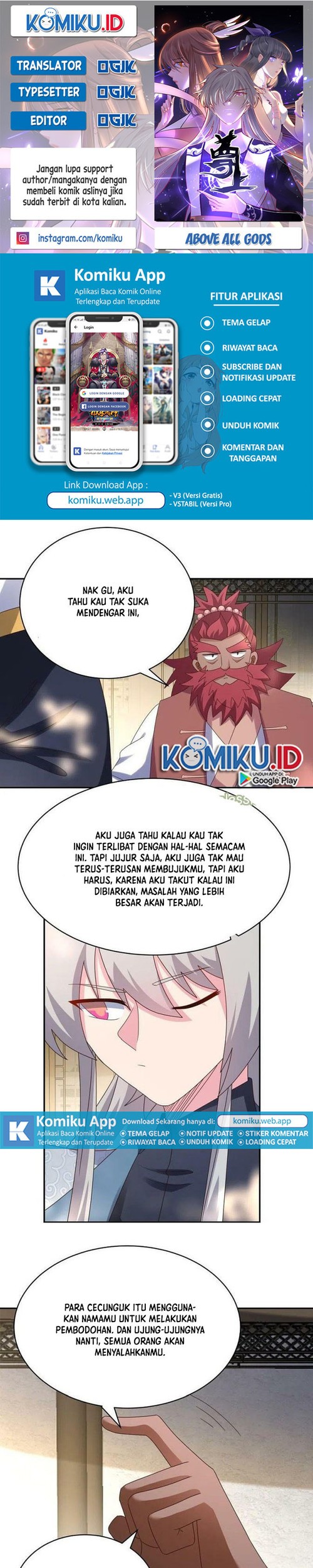 Baca Komik Above All Gods Chapter 359.5 Gambar 1