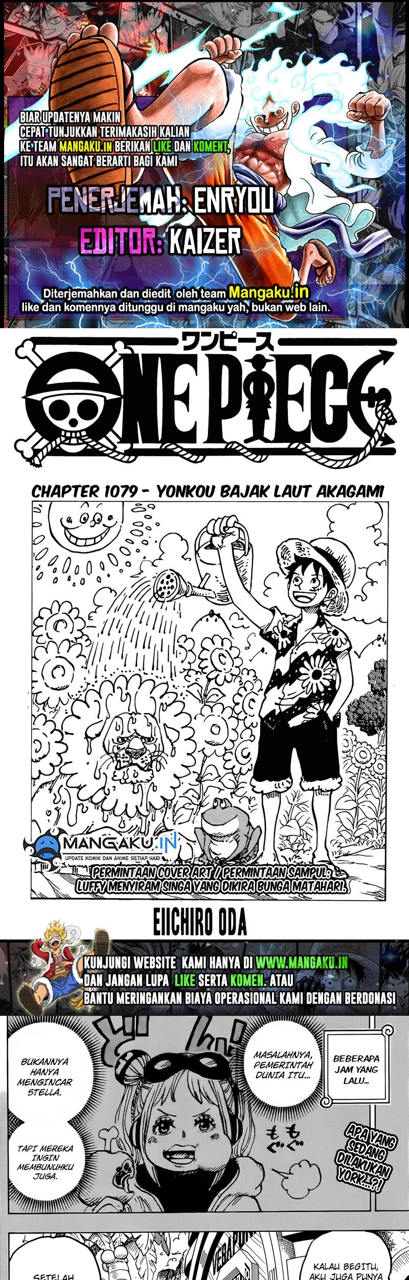 Baca Komik One Piece Chapter 1079 Gambar 1