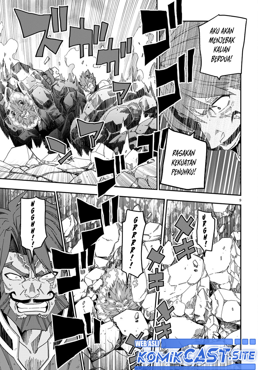 Konjiki no Moji Tsukai: Yuusha Yonin ni Makikomareta Unique Cheat Chapter 90 Gambar 10