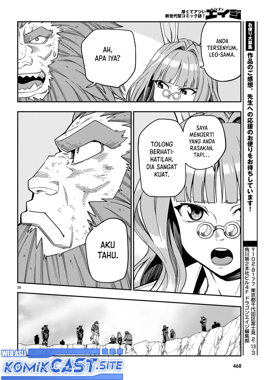 Konjiki no Moji Tsukai: Yuusha Yonin ni Makikomareta Unique Cheat Chapter 90 Gambar 27