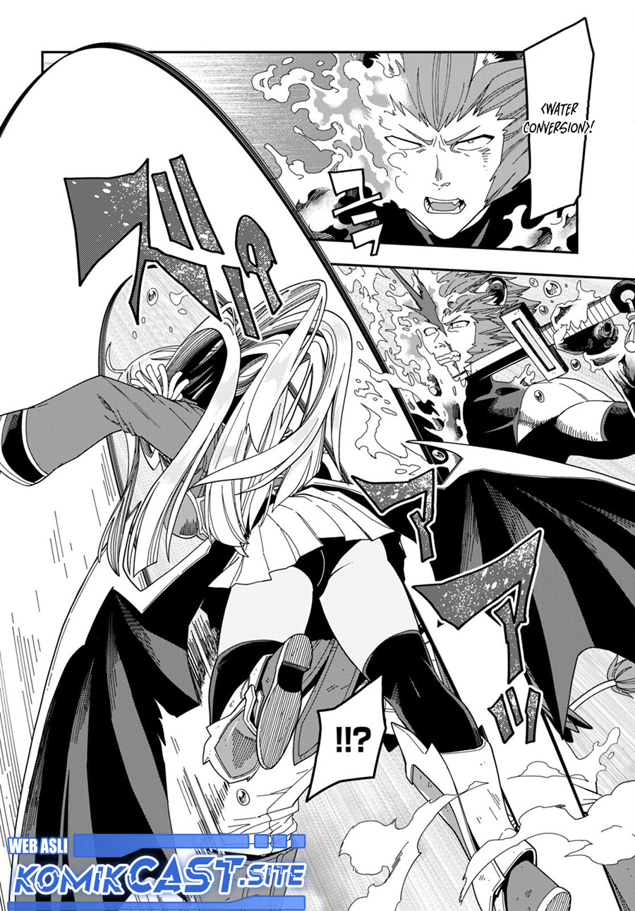 Konjiki no Moji Tsukai: Yuusha Yonin ni Makikomareta Unique Cheat Chapter 90 Gambar 7