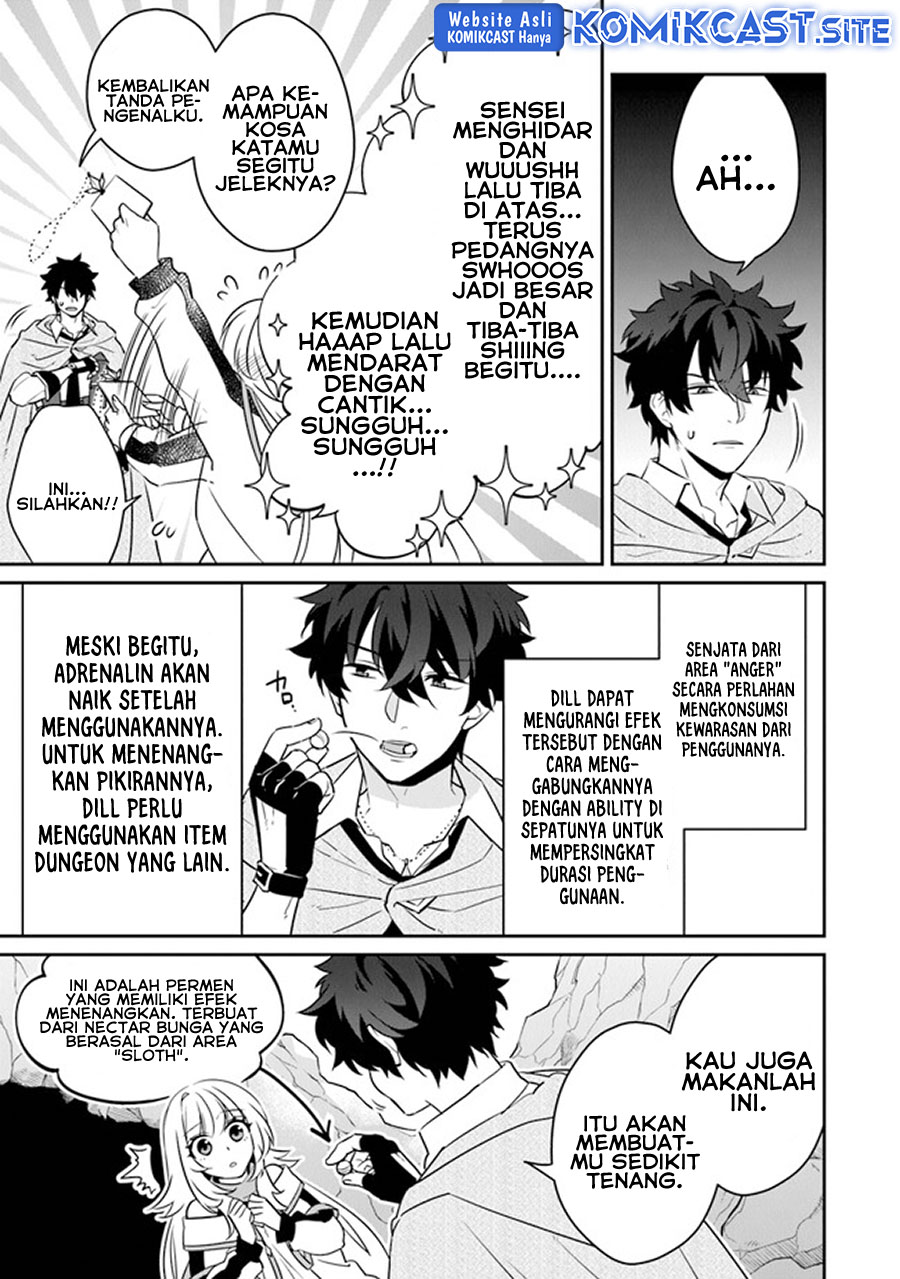 Daizai Dungeon Kyoushuujo no Hanmen Kyoushi: Hazure Gift no “Annaijin” ga Jitsuha Saikyou no Tansakusha de Aru Koto o, Seito-tachi wa Mada Shiranai Chapter 10 Gambar 14