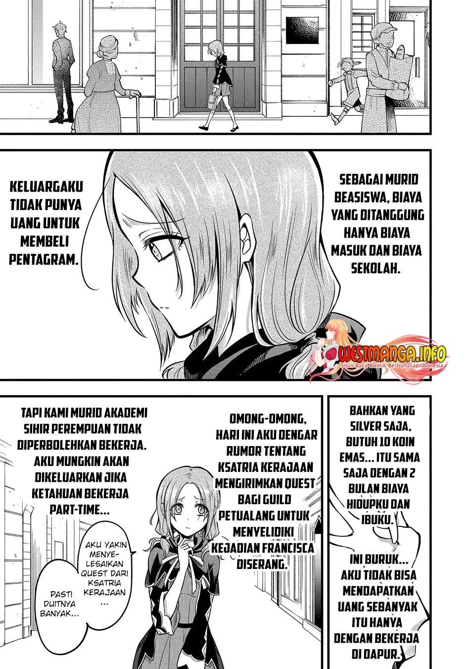 Mahou Shoujo Gakuen no Suketto Kyoushi Chapter 17.1 Gambar 11