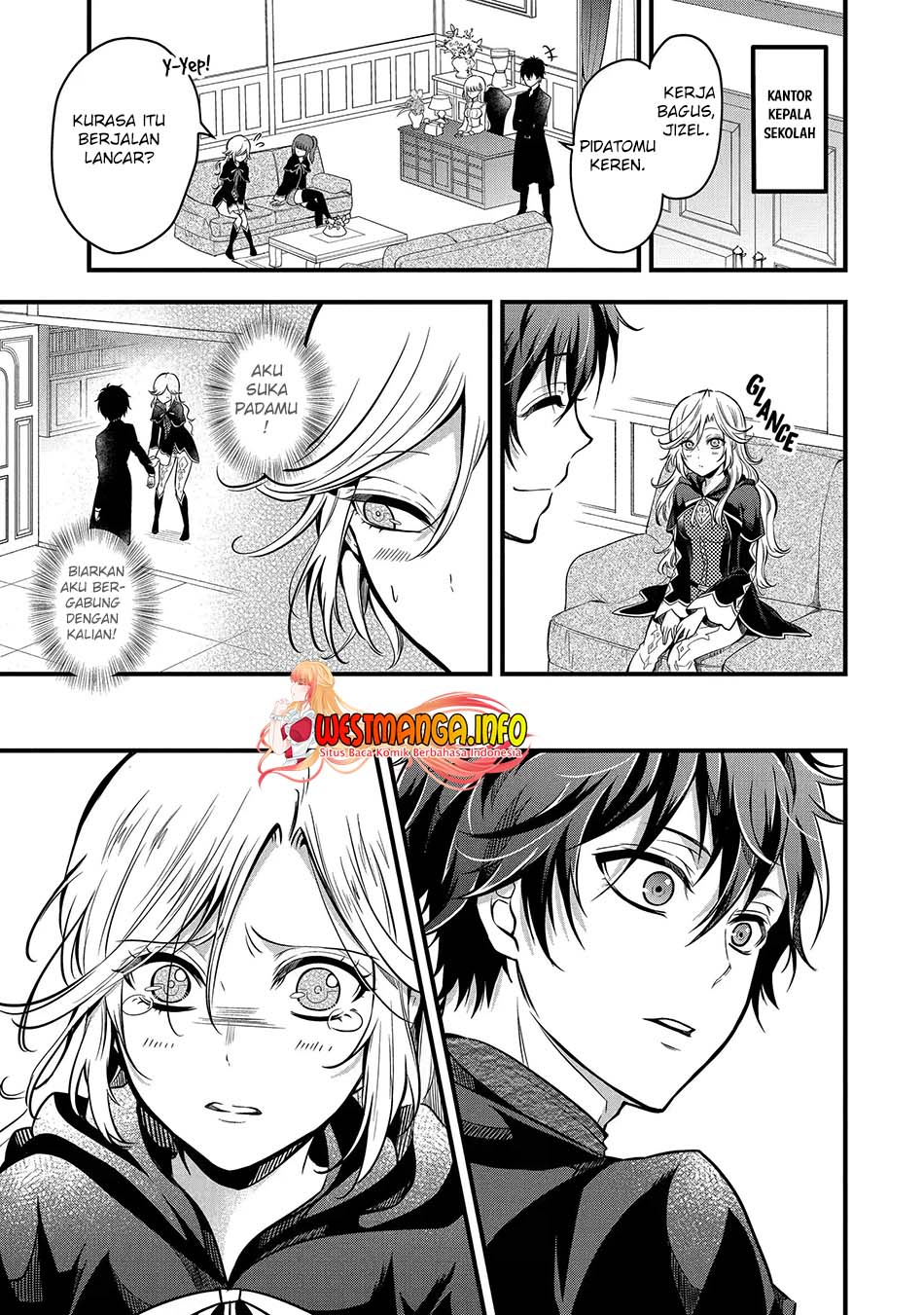Mahou Shoujo Gakuen no Suketto Kyoushi Chapter 17.1 Gambar 5