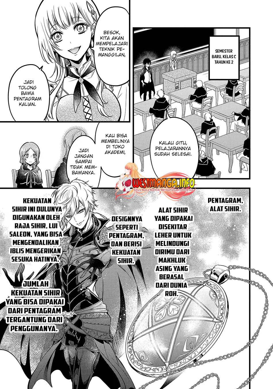 Mahou Shoujo Gakuen no Suketto Kyoushi Chapter 17.1 Gambar 9