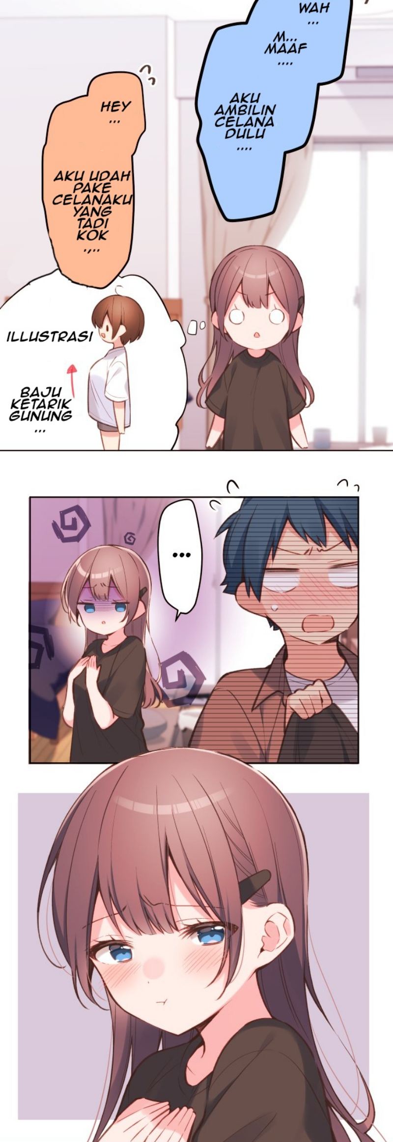Waka-chan Is Flirty Again Chapter 39 Gambar 16