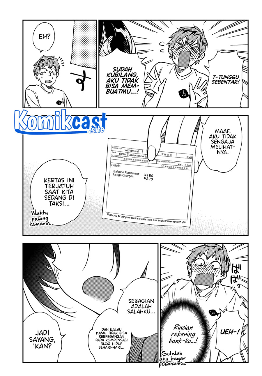 Kanojo Okarishimasu Chapter 255 Gambar 15