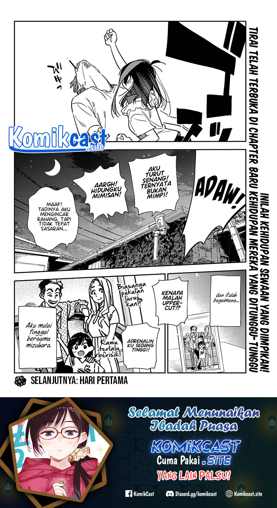 Kanojo Okarishimasu Chapter 255 Gambar 19