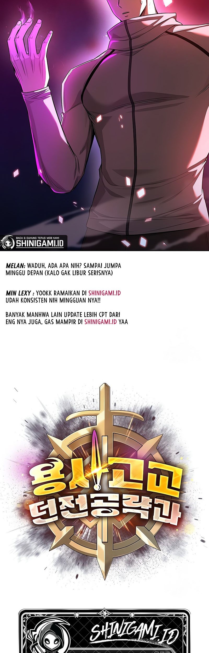 Warrior High School – Dungeon Raid Department Chapter 39 Gambar 59