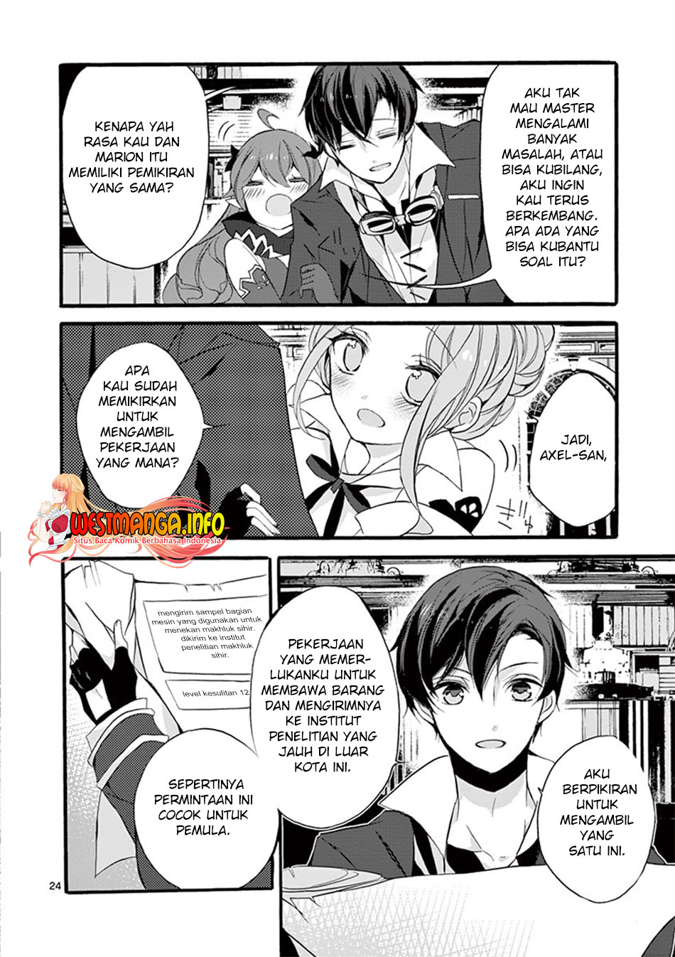 Saikyo Shoku  Kara Shokyu Shoku  Ni Nattano Ni, Naze Ka Yushatachi Kara Tayoraretemasu Chapter 09 Gambar 27
