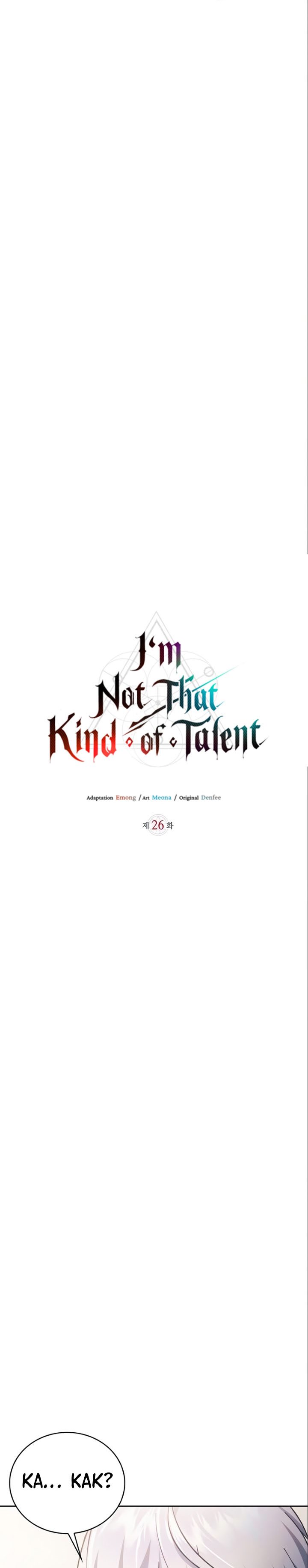 I’m Not That Kind of Talent Chapter 26 Gambar 11