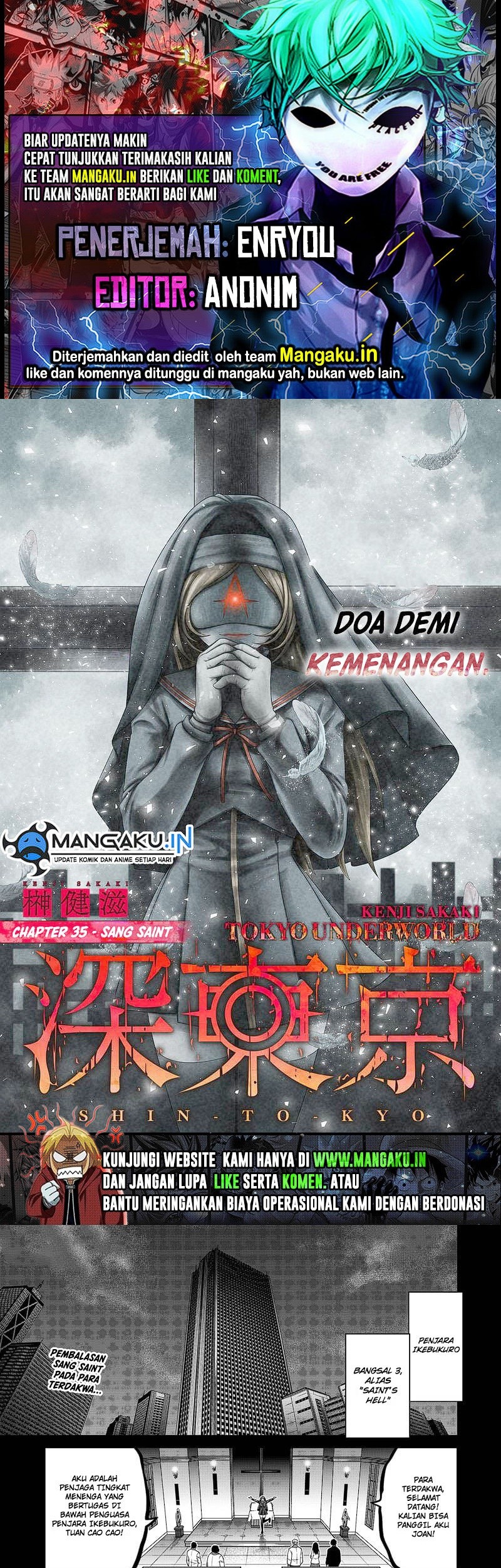 Baca Komik Tokyo Underworld Chapter 35 Gambar 1