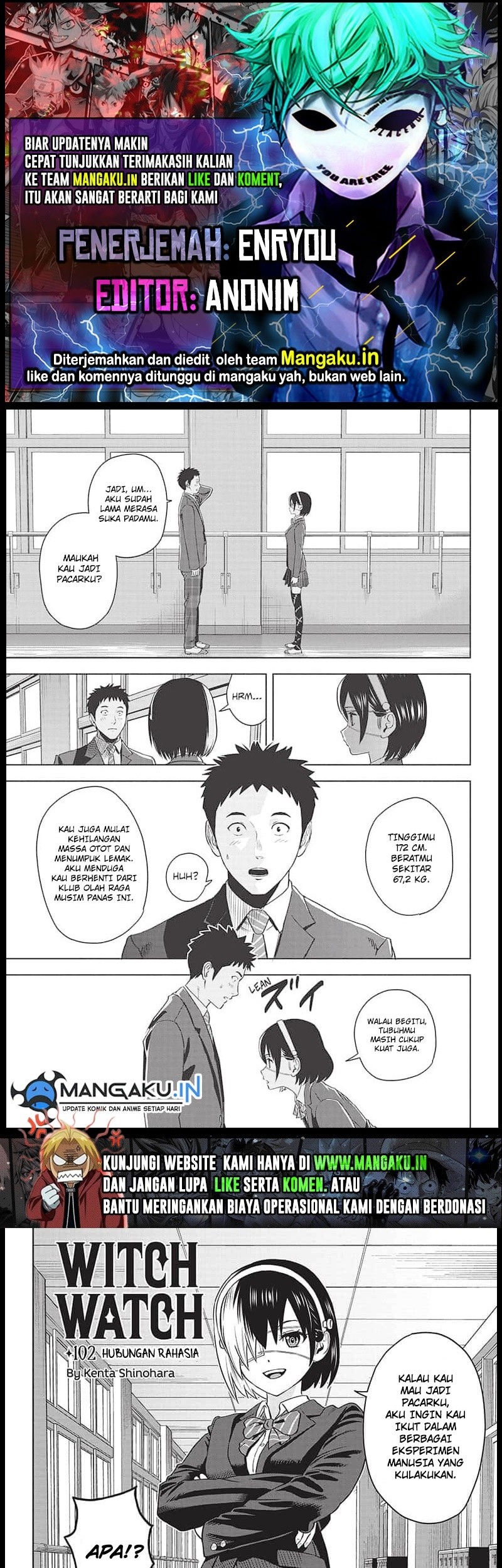 Baca Komik Witch Watch Chapter 102 Gambar 1
