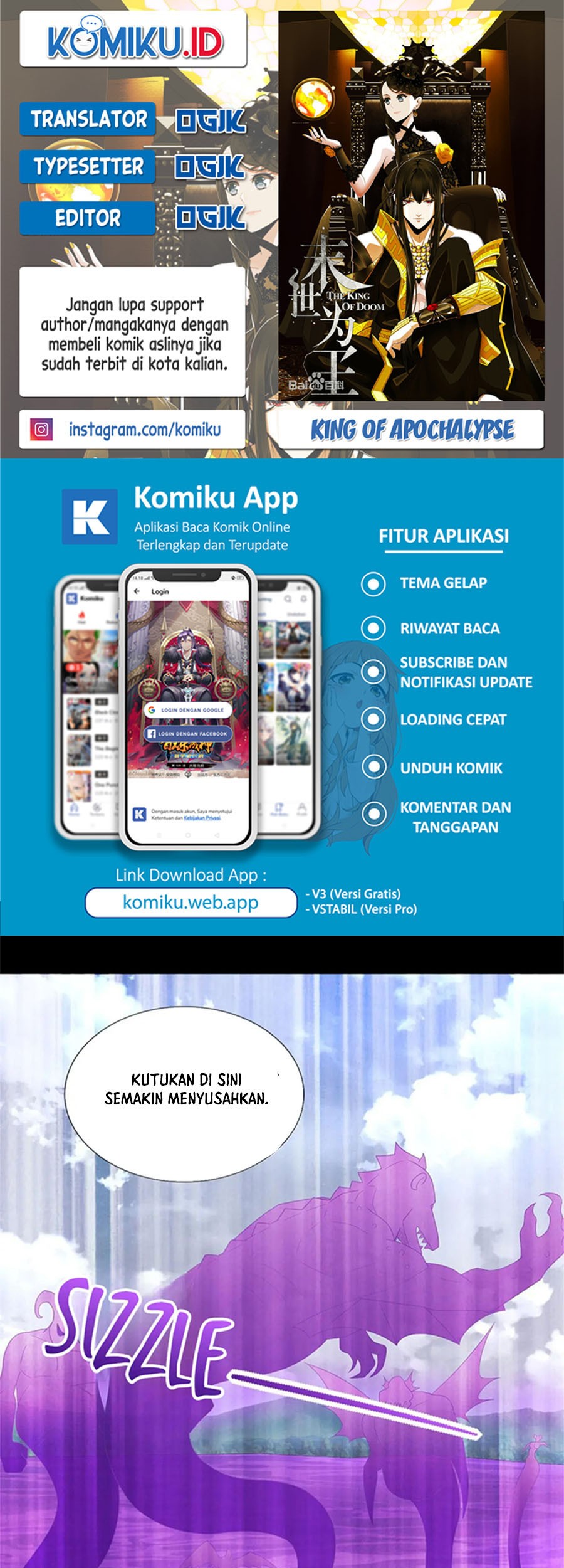 Baca Komik King of Apocalypse Chapter 471 Gambar 1