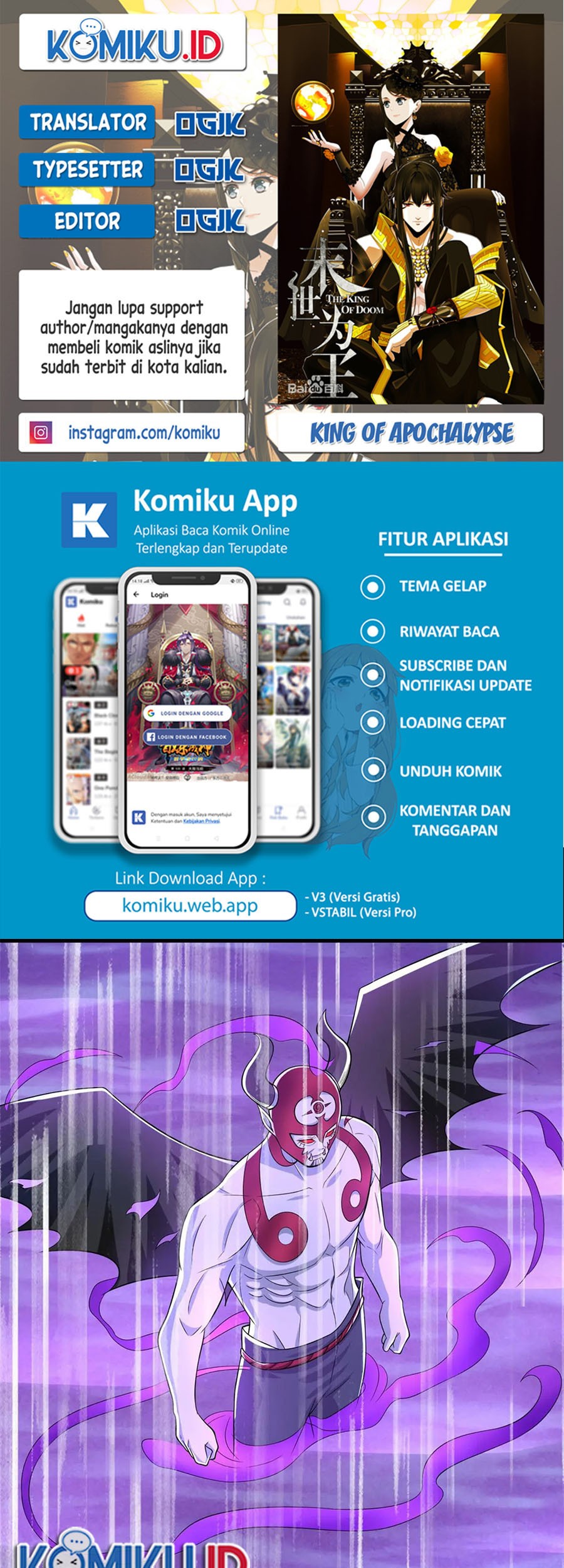 Baca Komik King of Apocalypse Chapter 472 Gambar 1