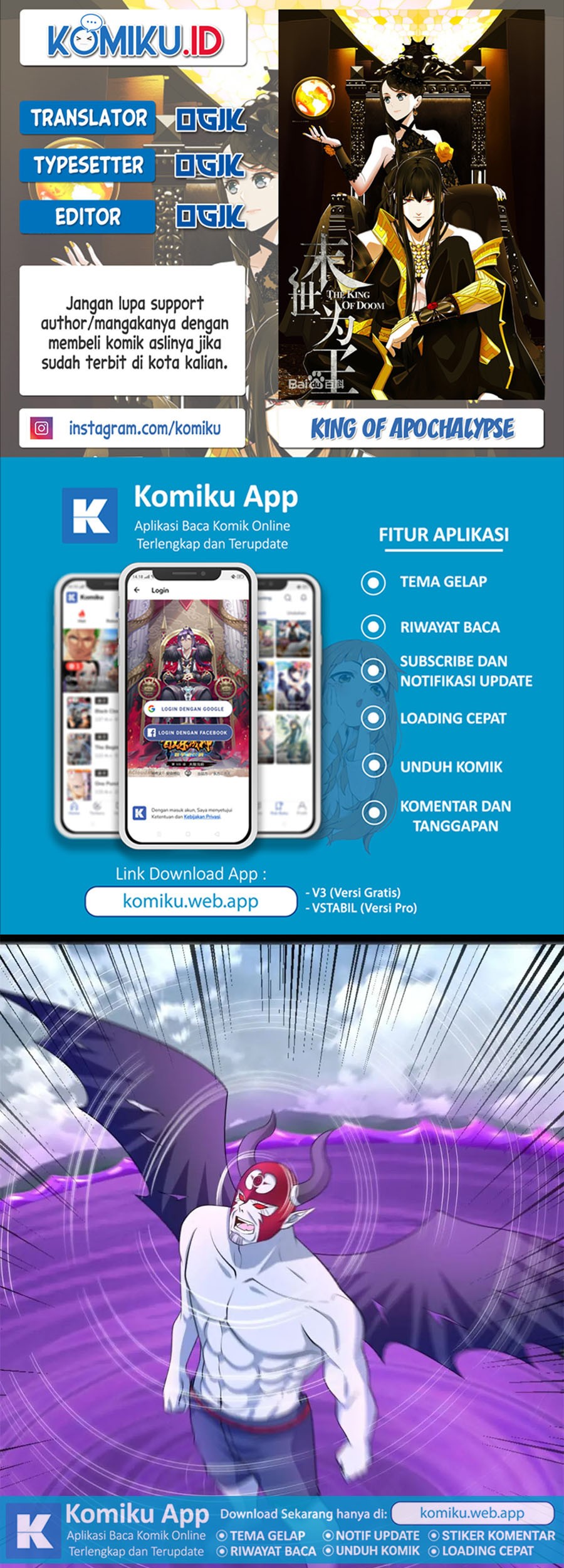 Baca Komik King of Apocalypse Chapter 473 Gambar 1