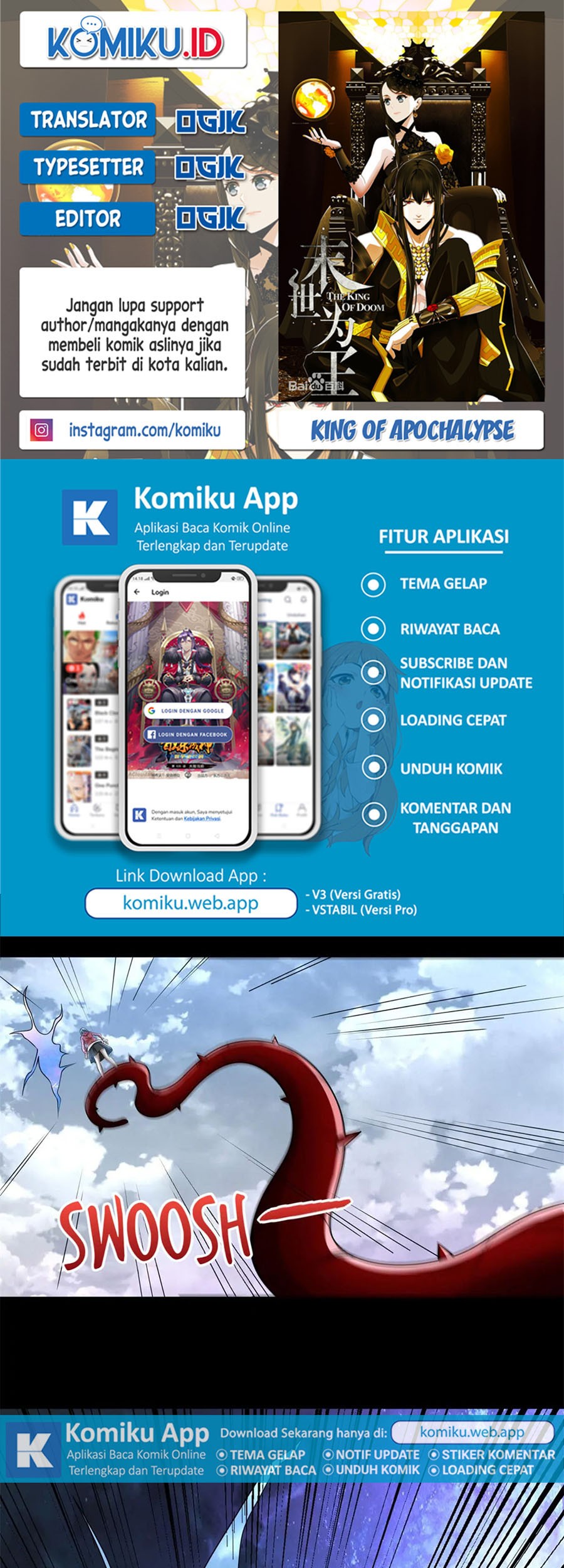 Baca Komik King of Apocalypse Chapter 476 Gambar 1