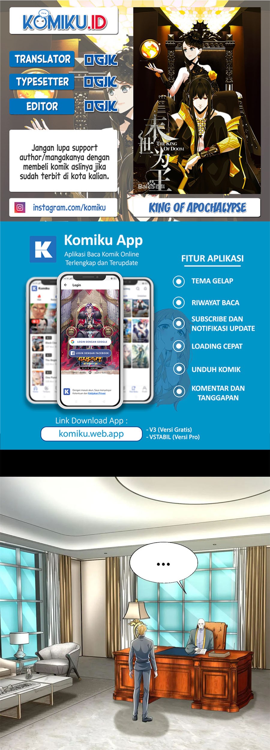 Baca Komik King of Apocalypse Chapter 477 Gambar 1
