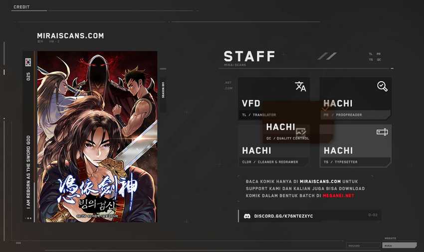Baca Komik I Am Reborn As The Sword God Chapter 25 Gambar 1