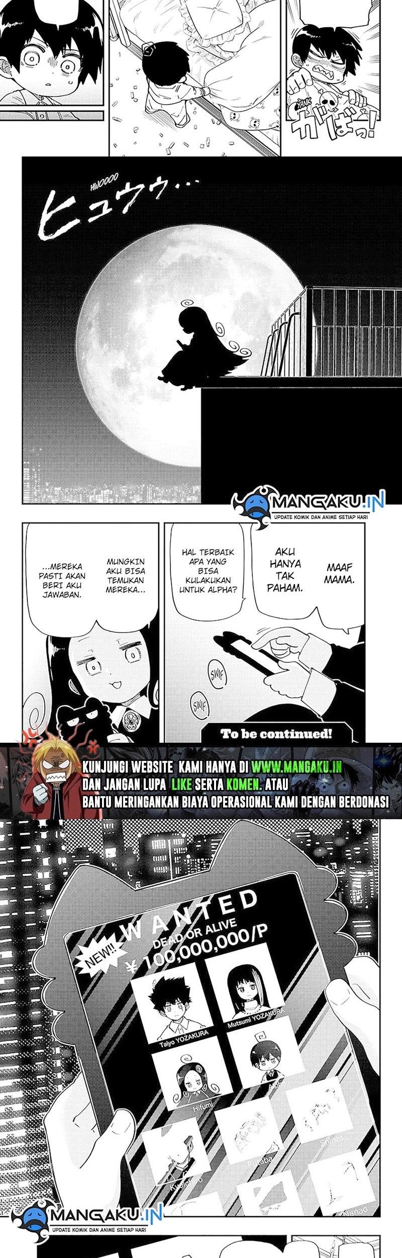 Mission: Yozakura Family Chapter 171 Gambar 11