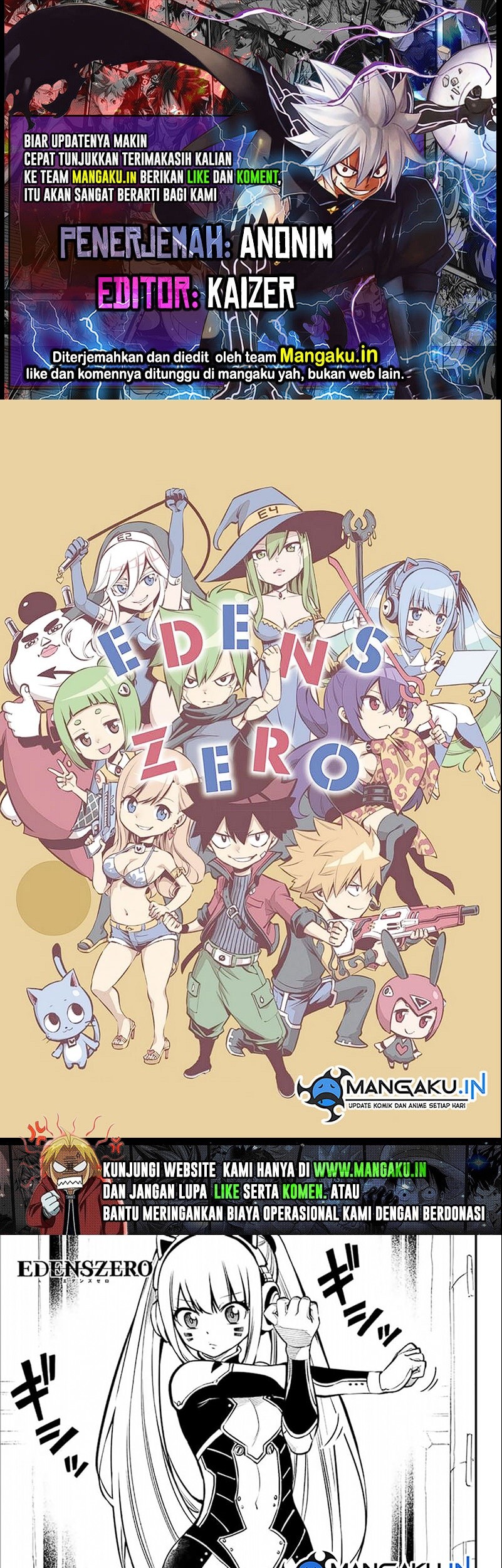 Baca Komik Eden's Zero Chapter 232 Gambar 1