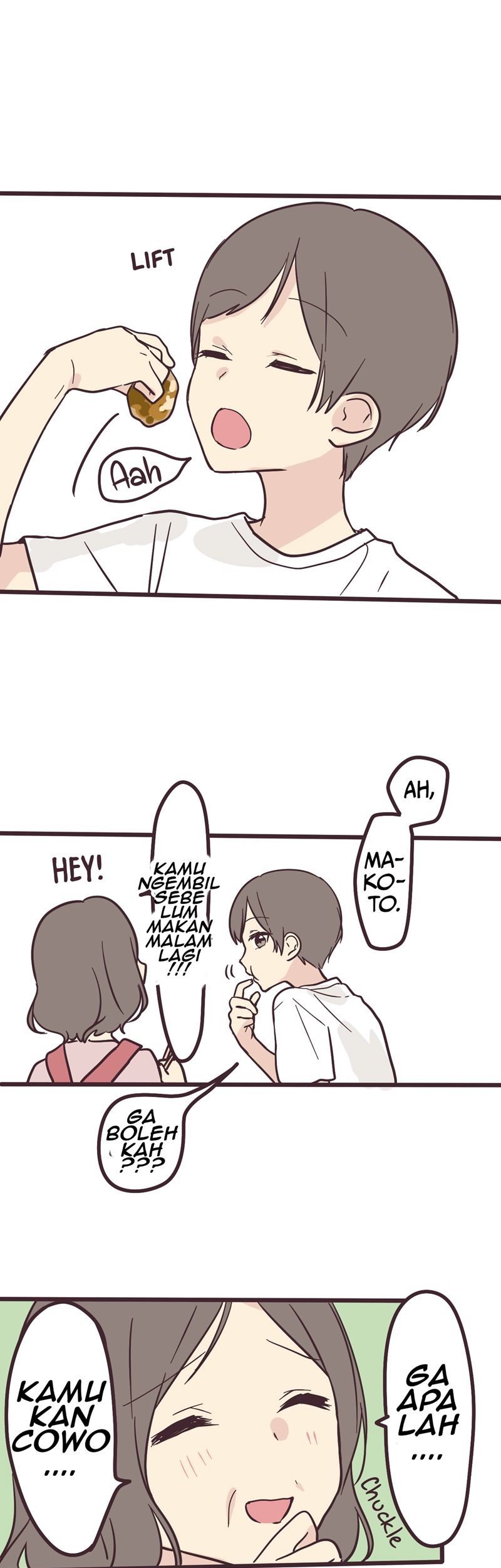 Senpai wa Otokonoko Chapter 07 Gambar 25