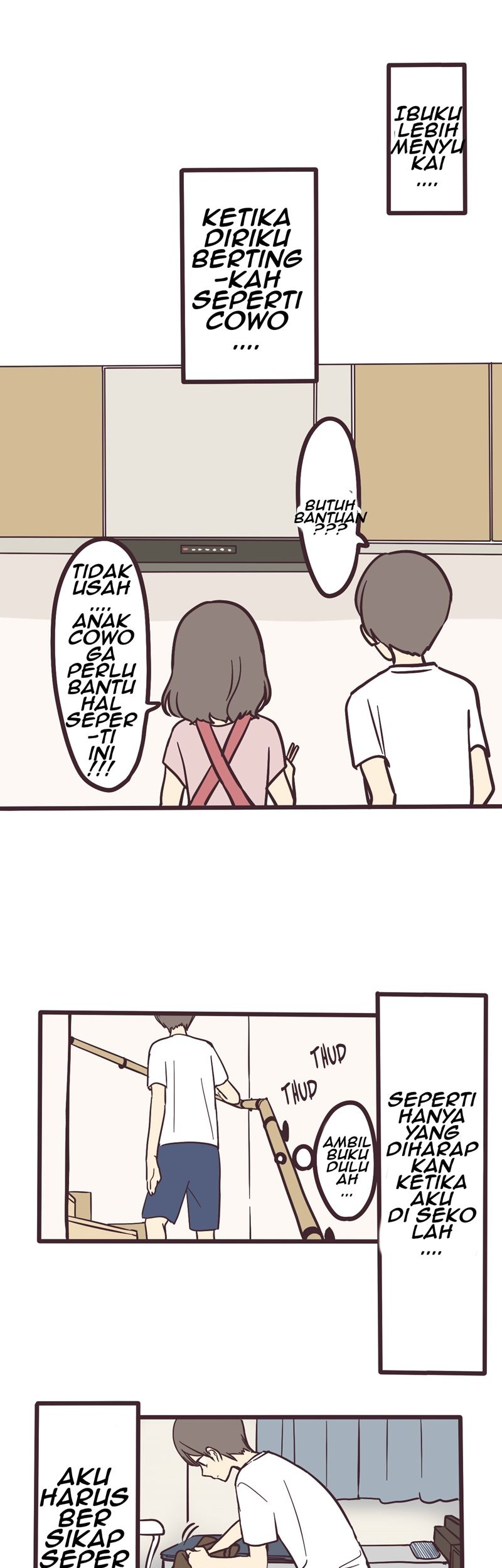 Senpai wa Otokonoko Chapter 07 Gambar 27
