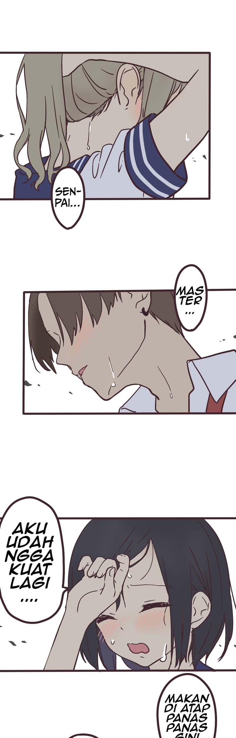 Baca Komik Senpai wa Otokonoko Chapter 07 Gambar 1