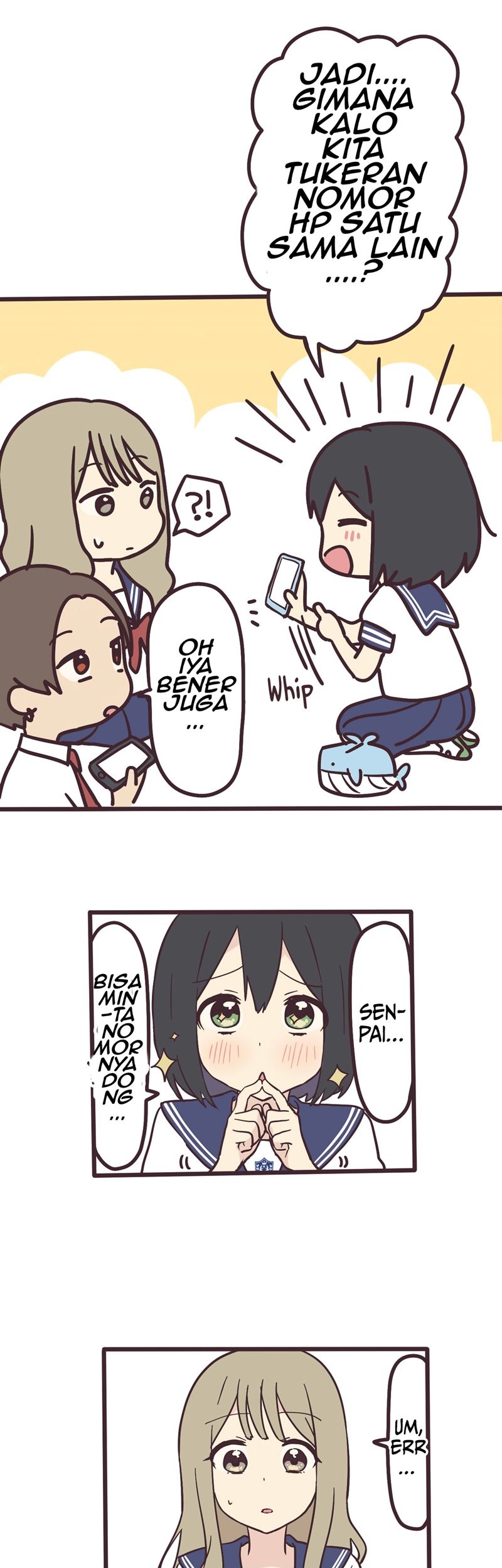 Senpai wa Otokonoko Chapter 07 Gambar 7