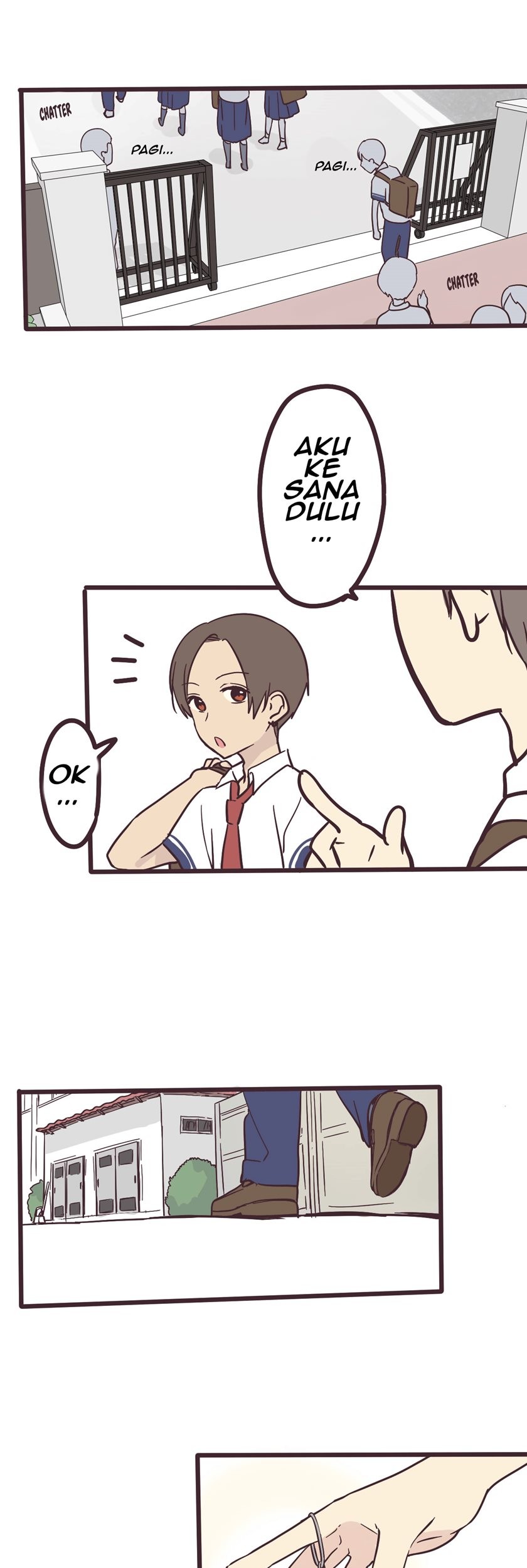 Baca Komik Senpai wa Otokonoko Chapter 05 Gambar 1