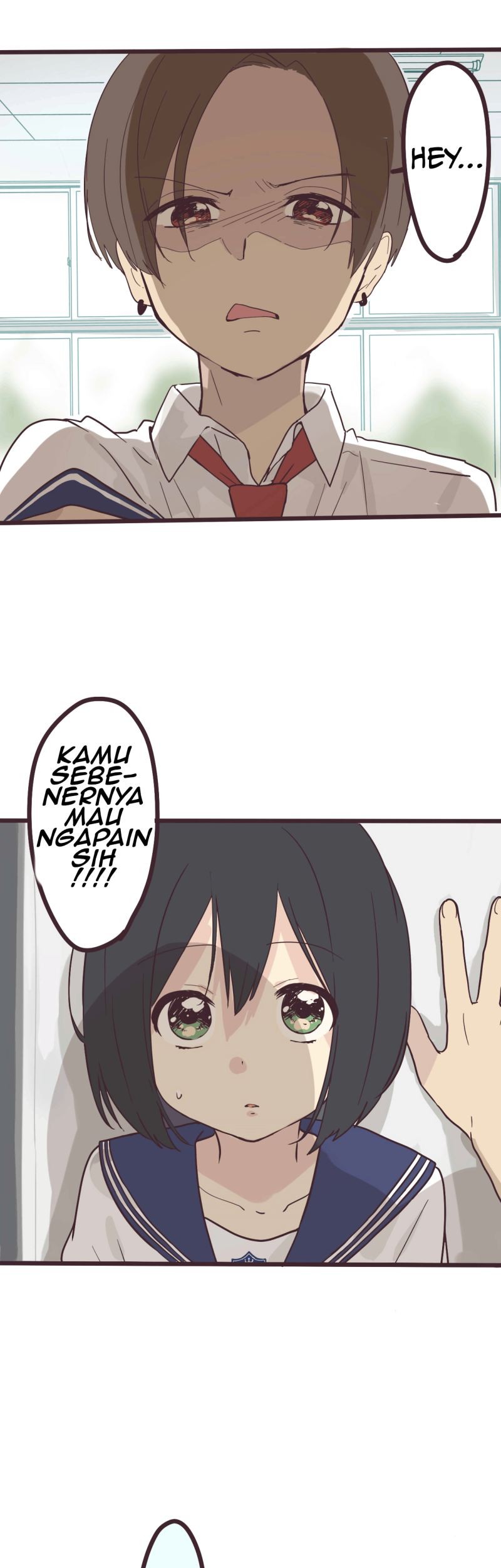 Baca Komik Senpai wa Otokonoko Chapter 04 Gambar 1