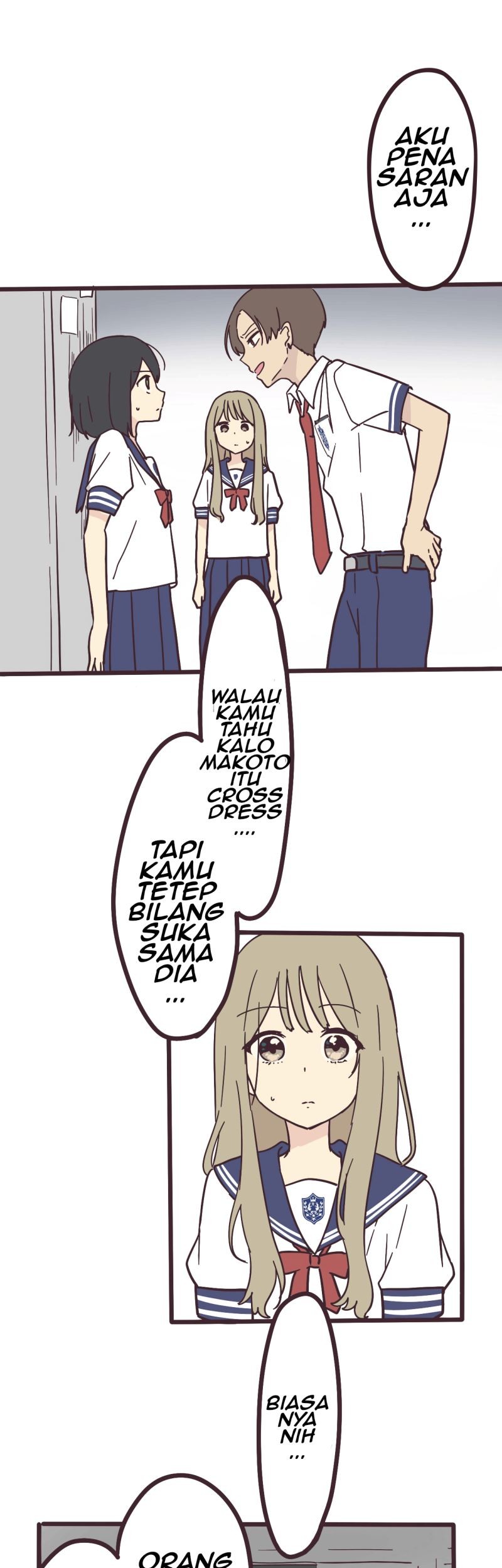 Senpai wa Otokonoko Chapter 04 Gambar 9