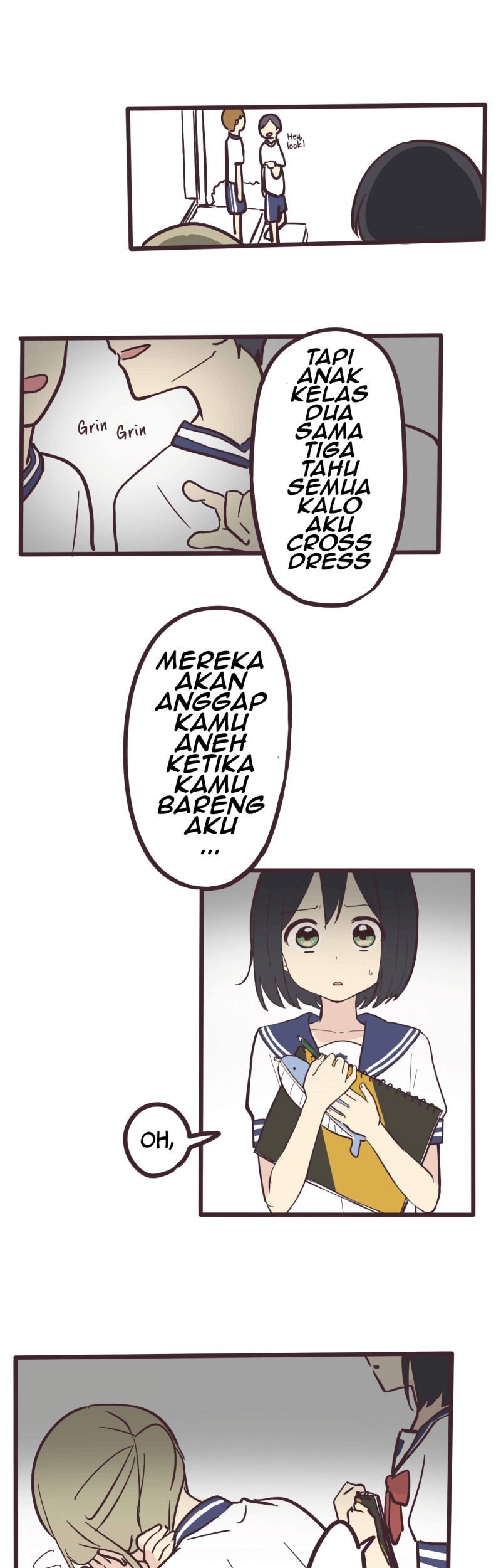 Senpai wa Otokonoko Chapter 02 Gambar 37