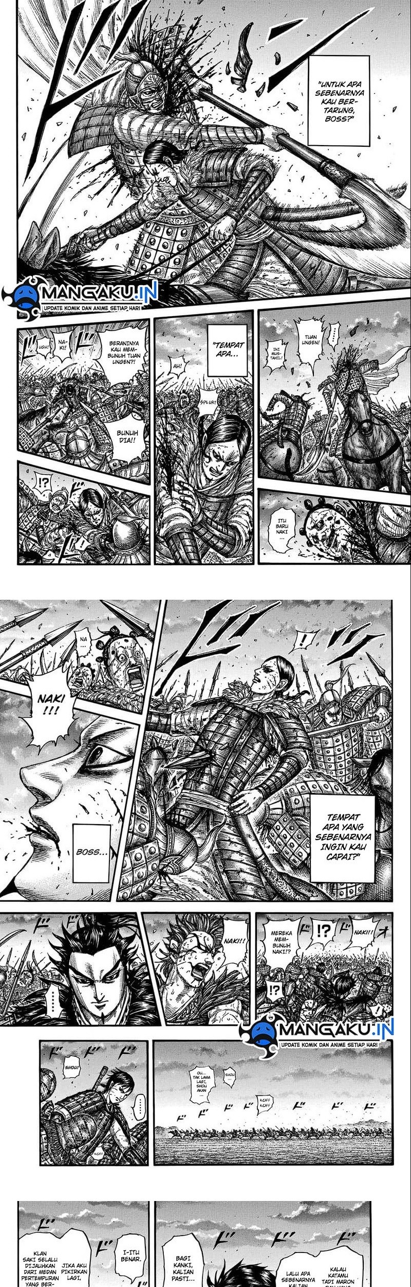 Kingdom Chapter 752 Gambar 3